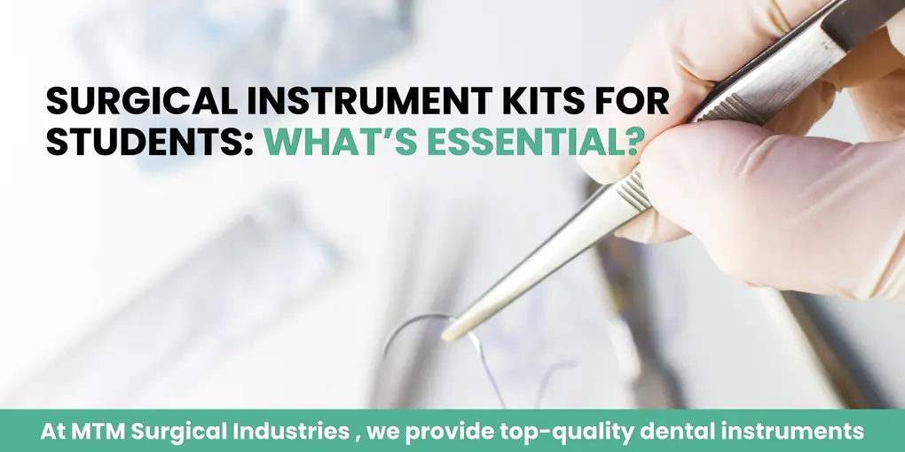 Surgical Instrument Kits for Students: What’s Essential? - MTM Surgical ...